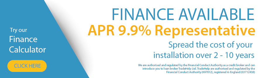 Flexible finance options for boiler installations